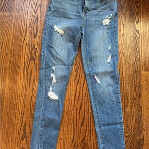 Vervet Distressed Blue Women's Jeans